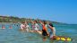 Vasto Marina: iniziativa Lions Club con i cani da salvataggio