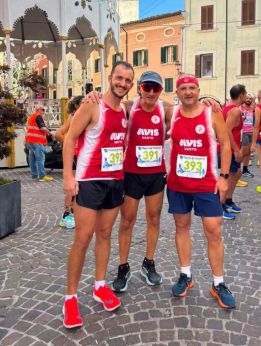 Gli atleti della Podistica Vasto