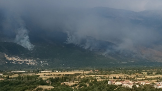 Ancora fiamme sul Monte Morrone
