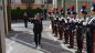 Il Gen. di C.A. Nicola Massimo Masciulli passa i rasssegna il picchetto d'onore