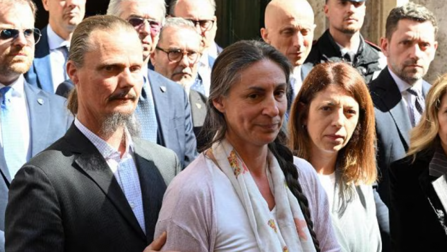 Famiglia nel bosco
