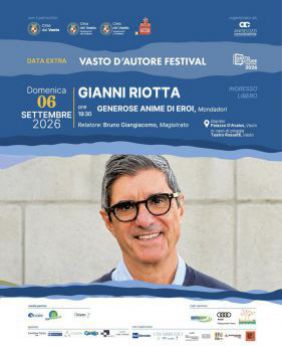 Locandina Gianni Riotta a Vasto