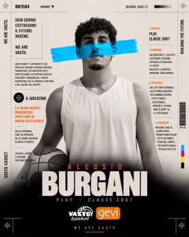 Vasto Basket, Alessio Burgani