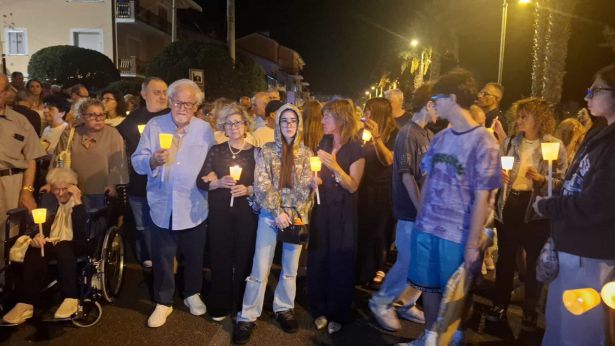 La moglie e i figli di Diomede Barchiesi