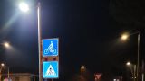 Attraversamento pedonale luminoso