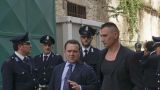 Il papà dei tre bimbi
