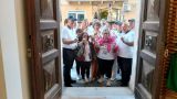 Il taglio del nastro della Mostra dell'ANMI
