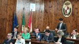 Vasto: l'aula del Consiglio Comunale