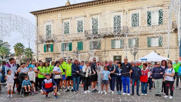 La partenza dello scorso anno