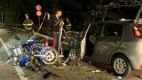 Una impressionante immagine del tragico incidente