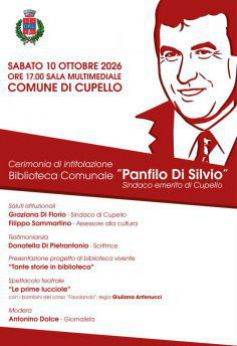 Locandina cerimonia Cupello