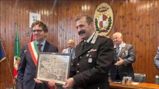 Vasto: Il Sindaco Menna e il Colonnello Giacona