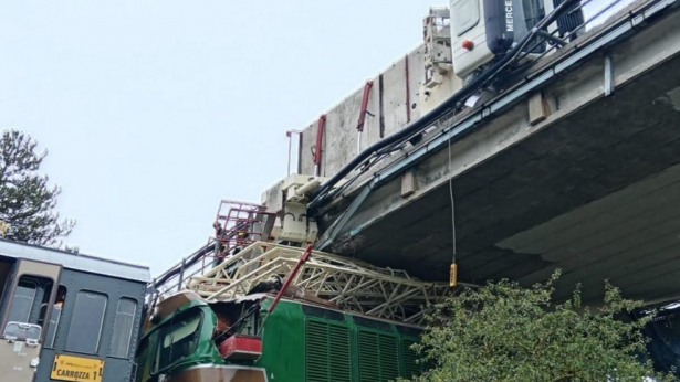 Roccaraso. Un immsgine dell'incidente