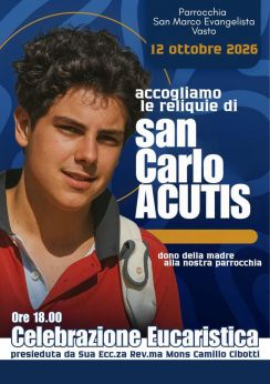 Locandina San Carlo Acutis