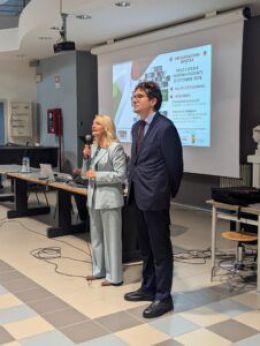 Il Sindaco Menna e la Dirigente Scolastica Orsatti