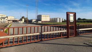 L'ingresso della Cantina Sociale San Panfilo