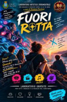 San Salvo: Locandina "Fuori rotta"
