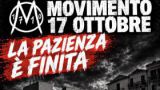 Locandina Movimento 17 Ottobre