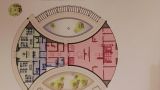 La pianta del nuovo Cimitero del Tempio crematorio
